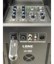 LA-MICDUO Double Microphones HF avec récepteur Bluetooth indépendant