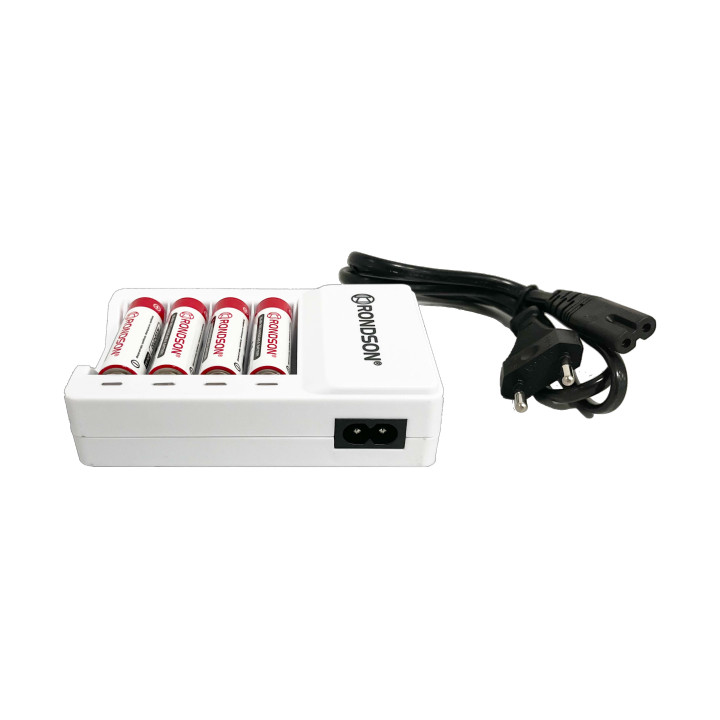 PWL4 Chargeur pour  4 accus  compatible AA/AAA