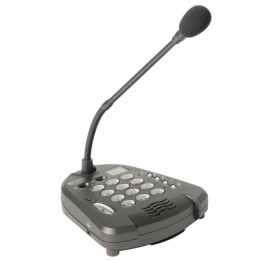 PAD 500    Pupitre microphone d'appel à mémoire numérique