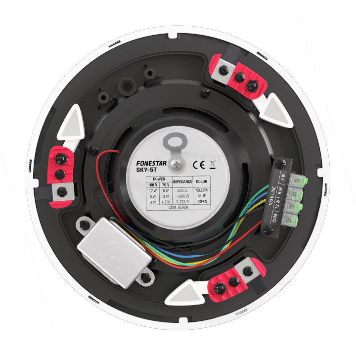 SKY-5T   Haut-parleur plafond 12 - 6 -3   Watts  100 V