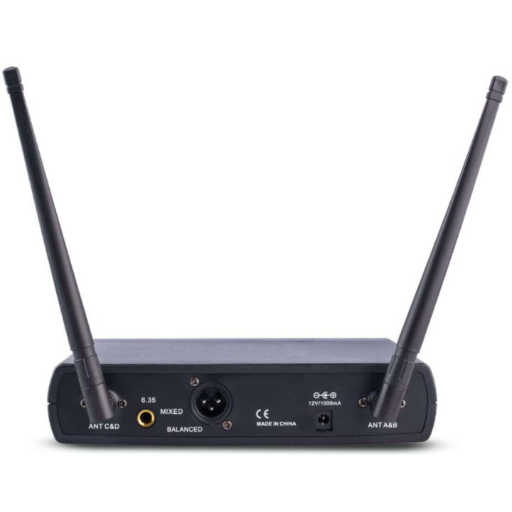 LA-MIC104 Set de 4  Microphones UHF sans fil