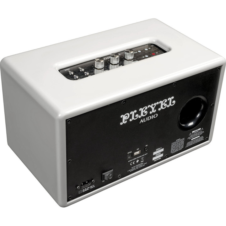 Imperator 250 Enceinte Bluetooth® 2 x 50 Watts blanc laqué