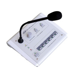 RC 100  Microphone pupitre 5 Zones pour amplis série ZA1120A
