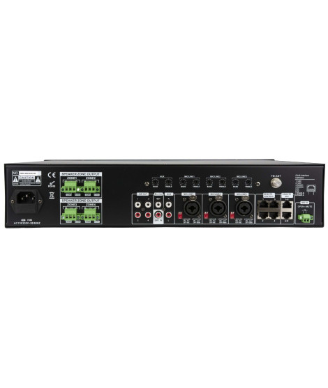 AMX-4500  Amplificateur 4 Zones  4 x 500  Watts 100 V