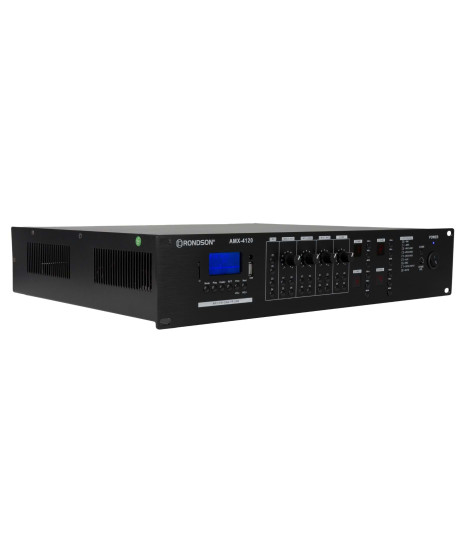 AMX-4500  Amplificateur 4 Zones  4 x 500  Watts 100 V