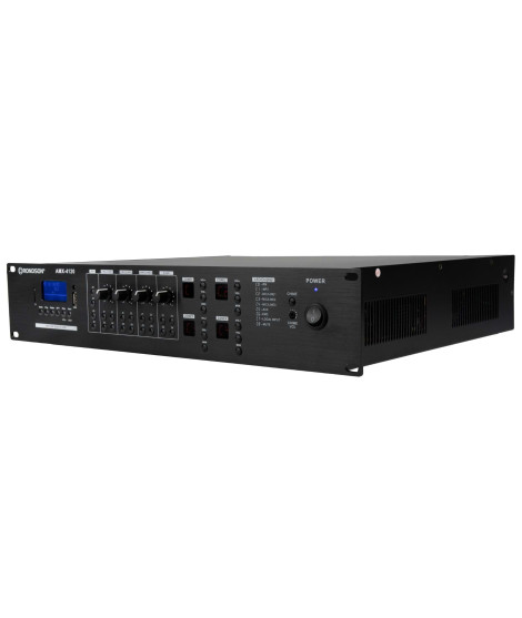 AMX-4500  Amplificateur 4 Zones  4 x 500  Watts 100 V