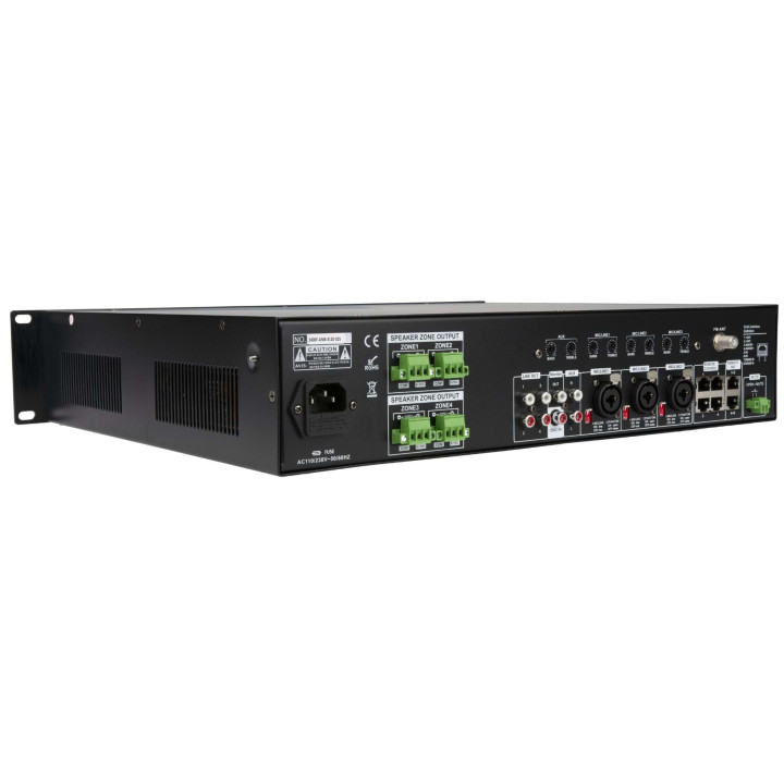 AMX-4500  Amplificateur 4 Zones  4 x 500  Watts 100 V
