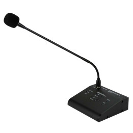 AMX-4A Pupitre microphone d'appel 4 zones pour série AMX-4