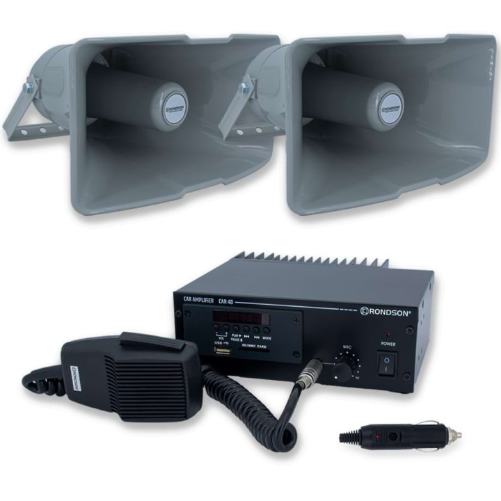 PACK 40  Pack sonorisation  pour véhicules - RONDSON