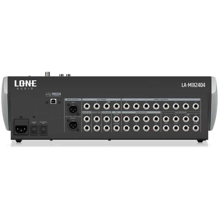 LA-MIX2404   Table de  Mixage 24 canaux multimédia
