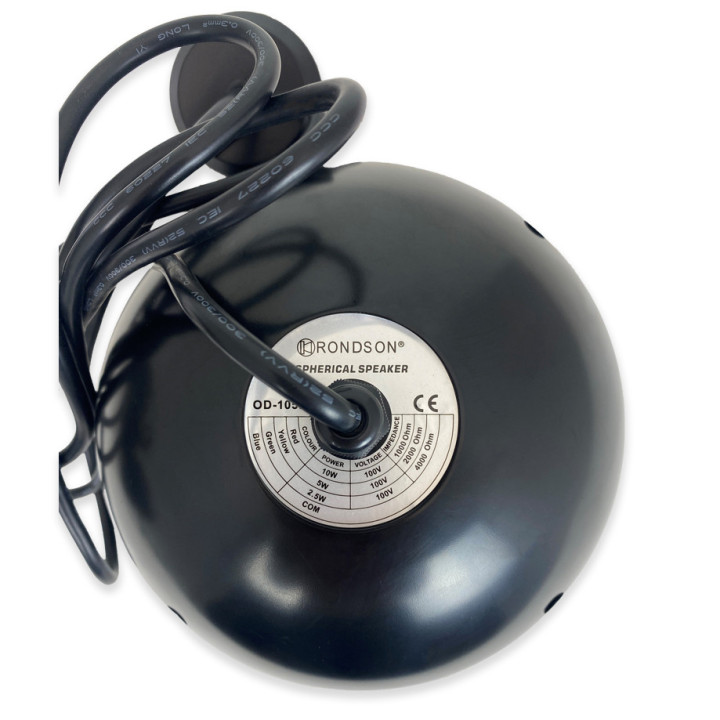 OD-105N  Enceinte sphérique 10-5 Watts  100 V
