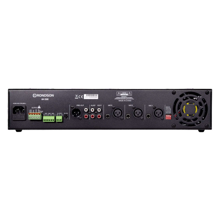 AM-350D Amplificateur mélangeur multimédia 350 Watts 100 V