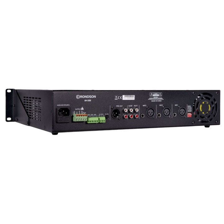 AM-350D Amplificateur mélangeur multimédia 350 Watts 100 V