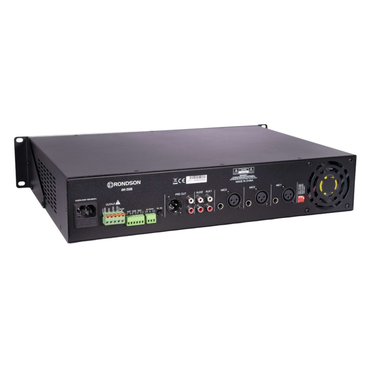 AM-350D Amplificateur mélangeur multimédia 350 Watts 100 V