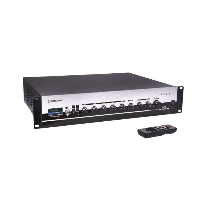 AM-350D Amplificateur mélangeur multimédia 350 Watts 100 V