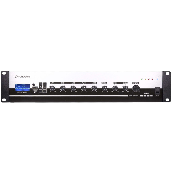 AM-350D Amplificateur mélangeur multimédia 350 Watts 100 V