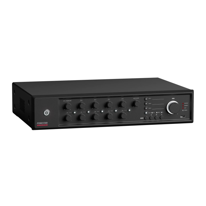 MAX-600Z   Amplificateur 600 Watts  5 Zones  100 V - USB - TUNER -BT