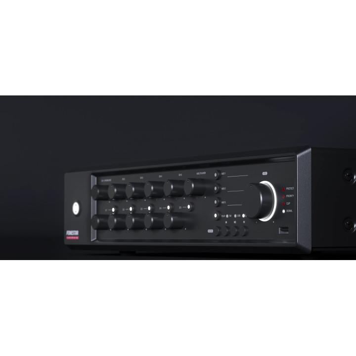 MAX-600Z   Amplificateur 600 Watts  5 Zones  100 V - USB - TUNER -BT