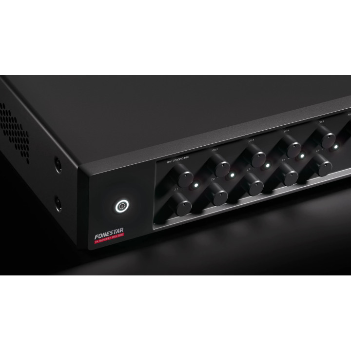 MAX-600Z   Amplificateur 600 Watts  5 Zones  100 V - USB - TUNER -BT