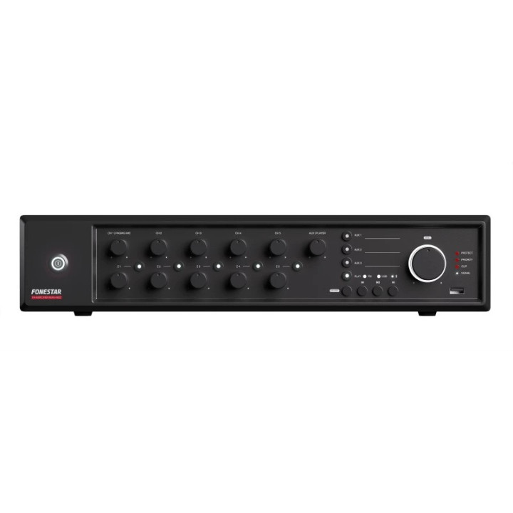 MAX-480Z   Amplificateur 480 Watts  5 Zones  100 V USB - TUNER- BT 