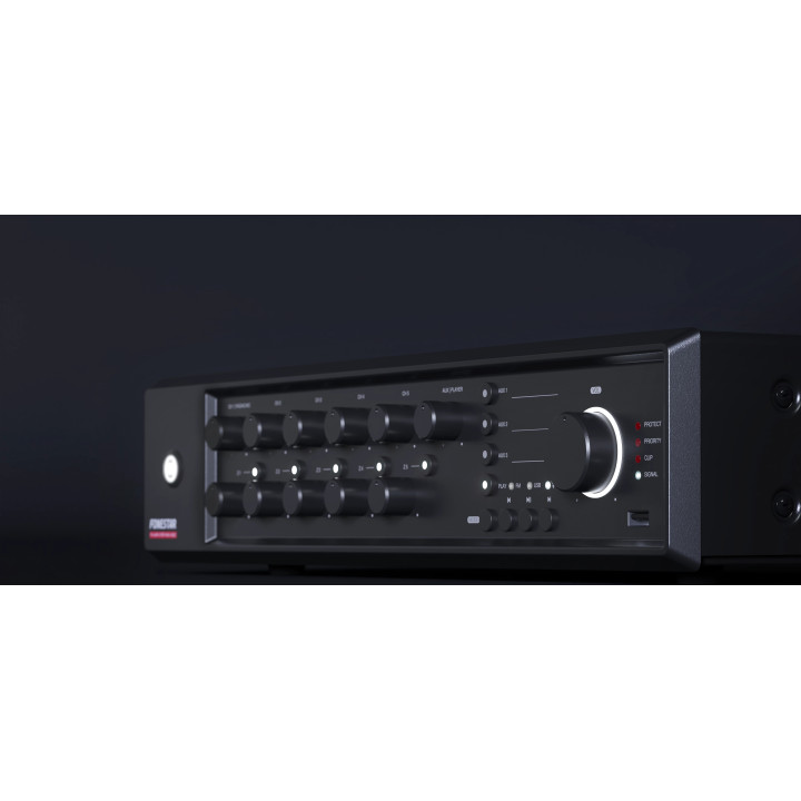 MAX-480Z   Amplificateur 480 Watts  5 Zones  100 V USB - TUNER- BT 
