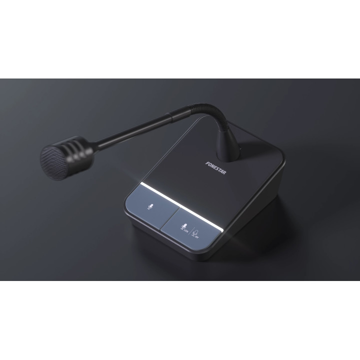 MICSET-D32XLR  Microphone pupitre dynamique de table