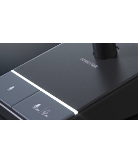 MICSET-D32XLR  Microphone pupitre dynamique de table