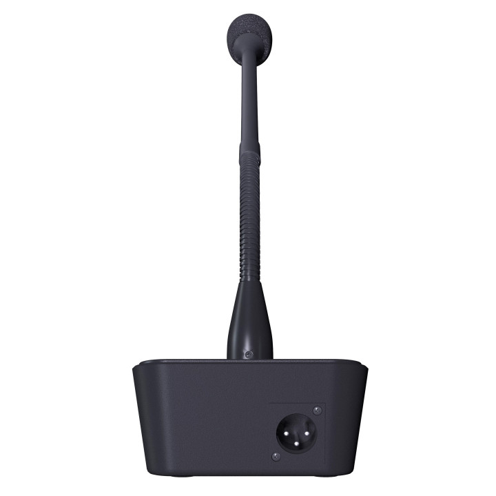MICSET-C45  Microphone pupitre de table  à condensateur électret