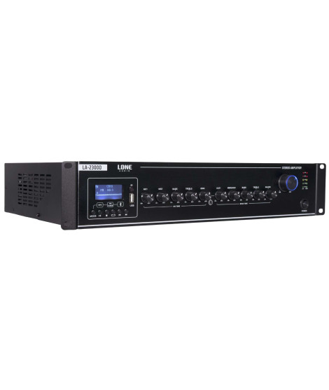 LA-2300D Amplificateur Mélangeur multimédia 2 x 300 watts 8 ohms