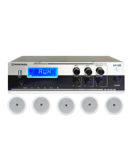 PACKAM40-D Pack complet avec amplificateur et haut-parleurs plafond