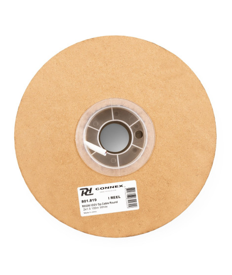 RX12W C&acirc;ble haut-parleur Blanc  100 m  2 x 1,5 mm&sup2;