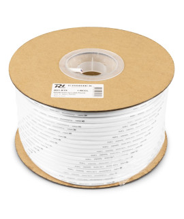 RX12W Câble haut-parleur Blanc 100 m 2 x 1,5 mm²