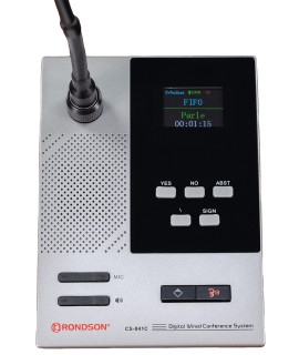 CS-041C Pupitre microphone Président pour système CS-240