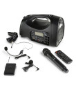 ST-016 Système amplifié portable UHF avec micros