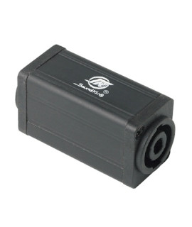 Coupleur fiche speakon 2 x femelles 4 pôles