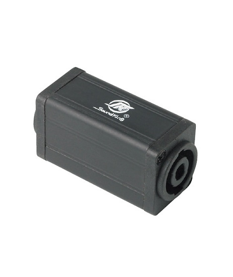 Coupleur fiche speakon 2 x femelles 4 pôles