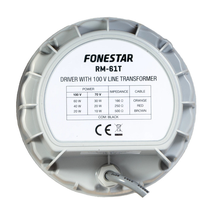 RM-61T Moteur  à chambre de compression 60-40-20 Watts  100 V