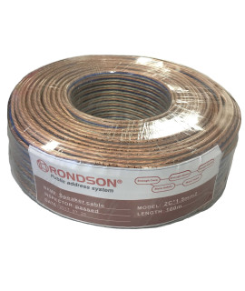 CAHP 2/5 Câble haut-parleur plat bobine 100 m 2 x 2.5 mm²