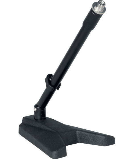 TQA A114BK Pied de micro de table embase lourde