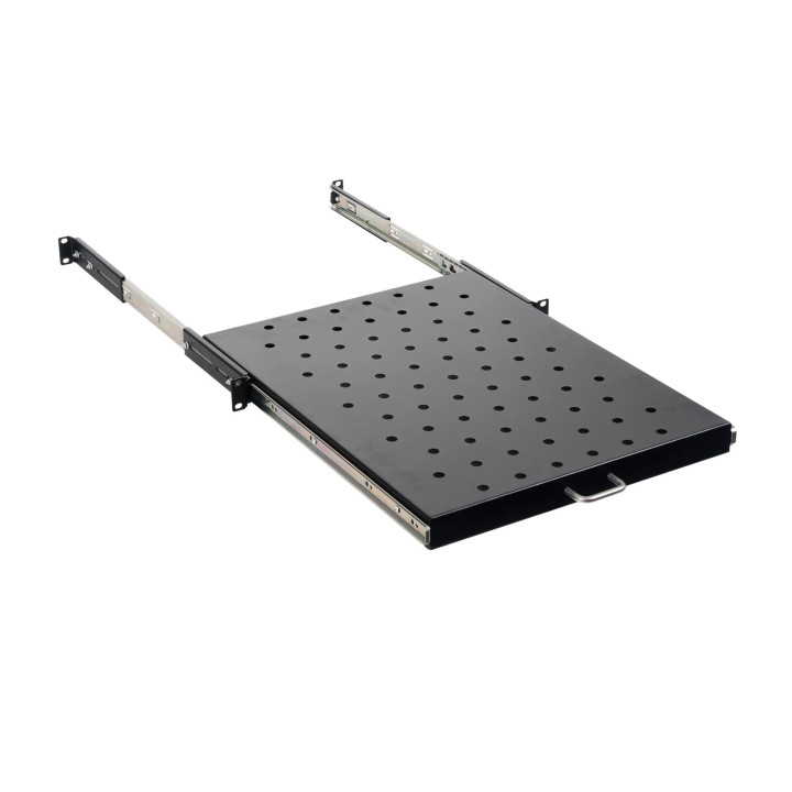 FRP-44D Plateau métallique sur rail pour rack 19" 1 U