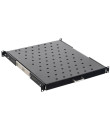 FRP-44D Plateau métallique sur rail pour rack 19" 1 U