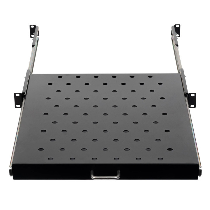 FRP-44D Plateau métallique sur rail pour rack 19" 1 U