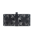 VOUT-FRA Module 2 Ventilateurs pour rack 19"