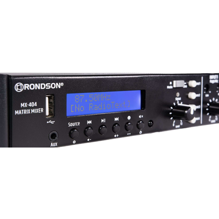 MX-404 Préamplificateur mélangeur 4 canaux