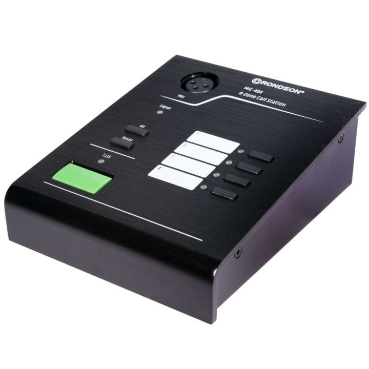 MIC-404 Pupitre microphone d'appel pour MX-404