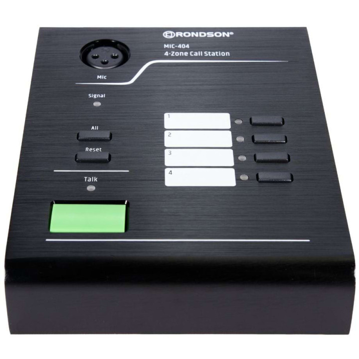 MIC-404 Pupitre microphone d'appel pour MX-404