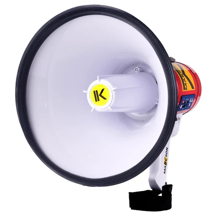 MKS-60 Mégaphone 25 watts avec sirène et micro