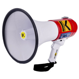 MKS-60 Mégaphone 25 watts avec sirène et micro