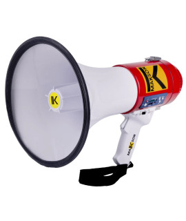 MKS-60 Mégaphone 25 watts avec sirène et micro