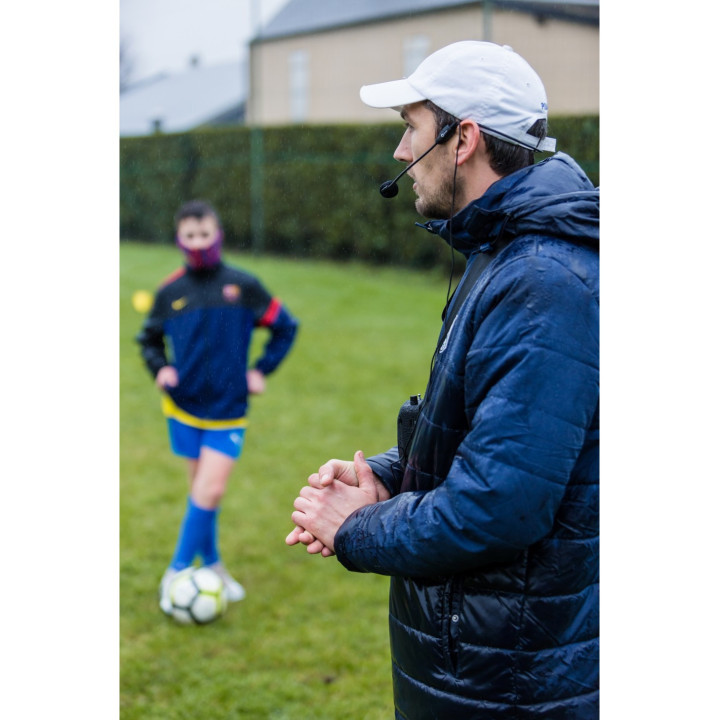 PVA100-P   Porte voix ceinture  micro serre tête électret